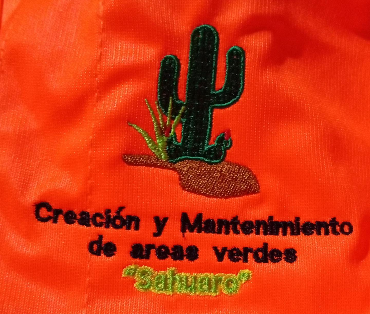 Logotipo Creación y Mantenimiento SAHUARO